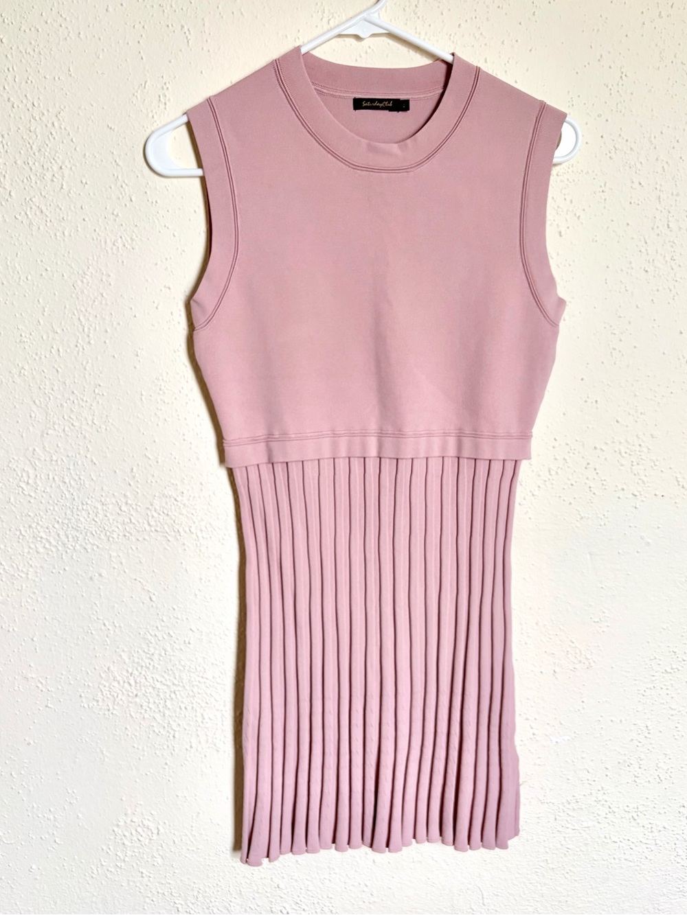 Saturday Club Pleated Dress